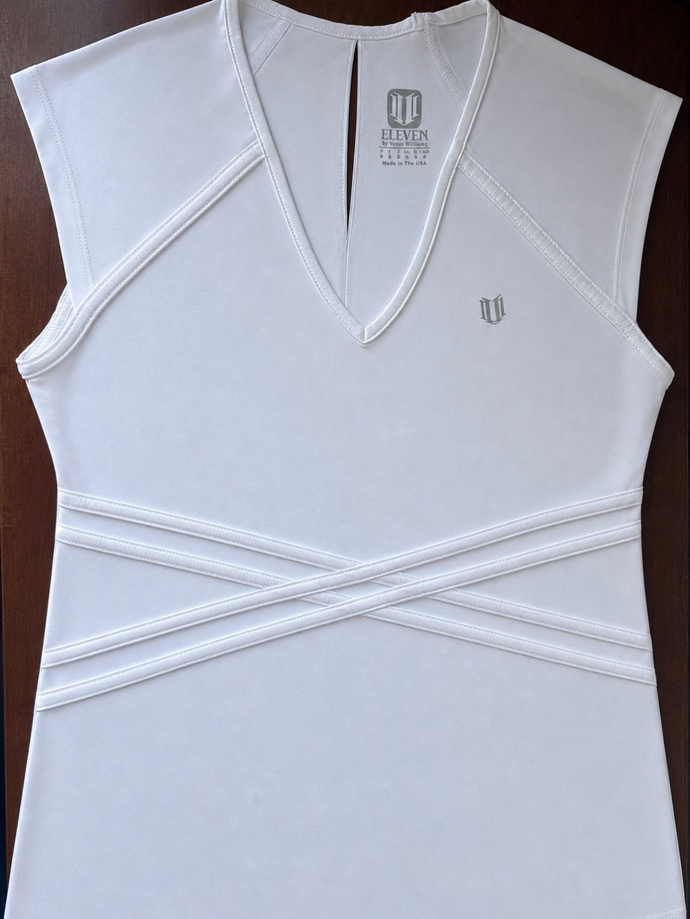 EleVen by Venus Williams White Sleeveless Athletic Top